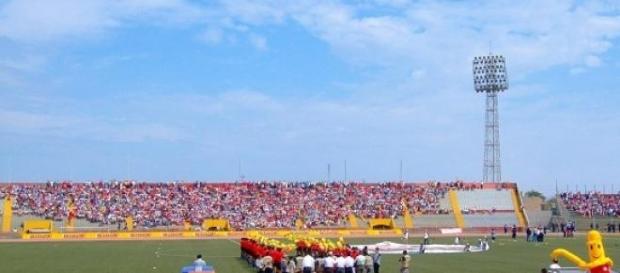 El partido se disputó en el estadio Elías Aguirre El partido se disputó en el estadio Elías Aguirre