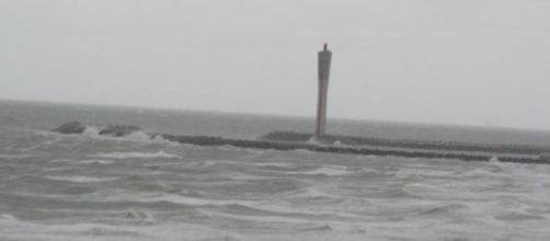 Marée de tempête à Ostende (Photo (c) R. Genicot)