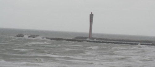 Marée de tempête à Ostende (Photo (c) R. Genicot)