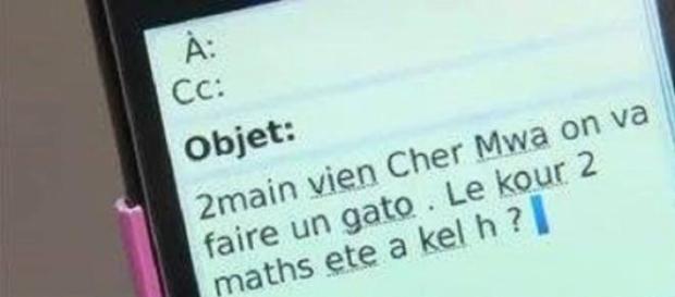 L'écriture SMS, la fin de l'orthographe? L'écriture SMS, la fin de l'orthographe?