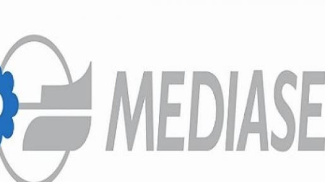 Berlusconi, il logo della sua Mediaset