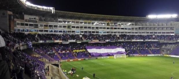 Aspecto del Fondo Norte del José Zorrilla. Aspecto del Fondo Norte del José Zorrilla.