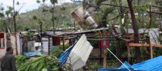 L'archipel est complètement détruit par le cyclone L'archipel est complètement détruit par le cyclone