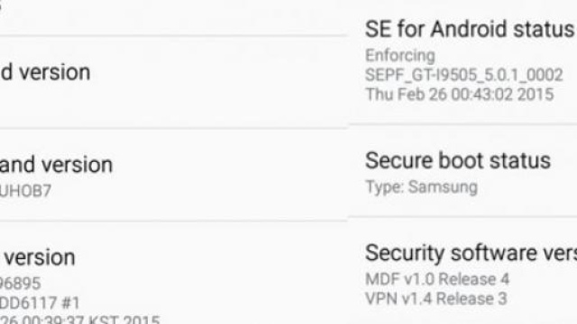 Aggiornamento Android Lollipop per Galaxy S4