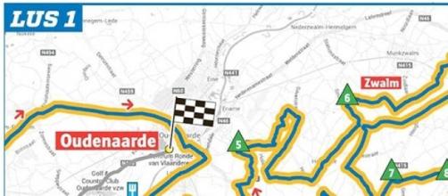 Giro delle Fiandre 2015 percorso