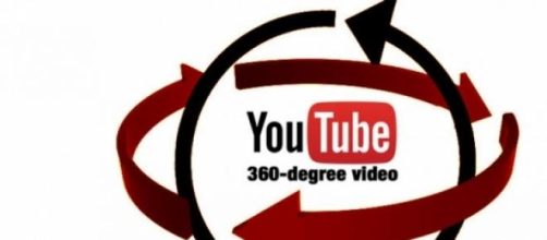 Il simbolo di YouTube a 360 gradi