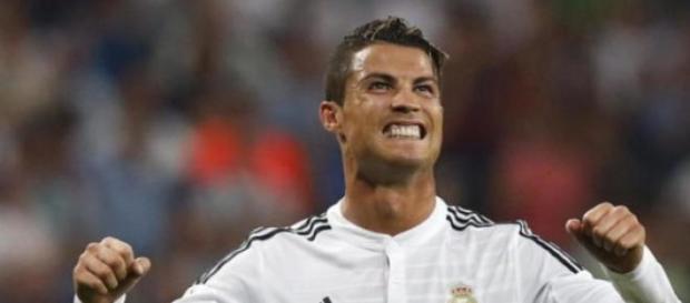 Cristiano Ronaldo celebrando un gol Cristiano Ronaldo celebrando un gol