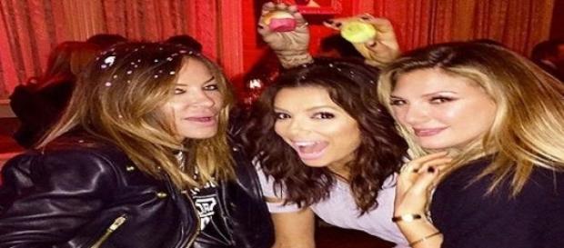 Eva Longoria celebrando su 40 cumpleaños. Eva Longoria celebrando su 40 cumpleaños.
