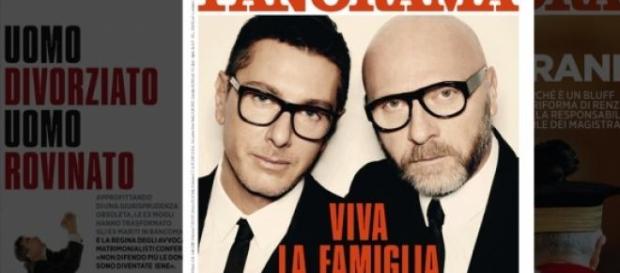 Portada de la revista italiana "Panorama" Portada de la revista italiana "Panorama"