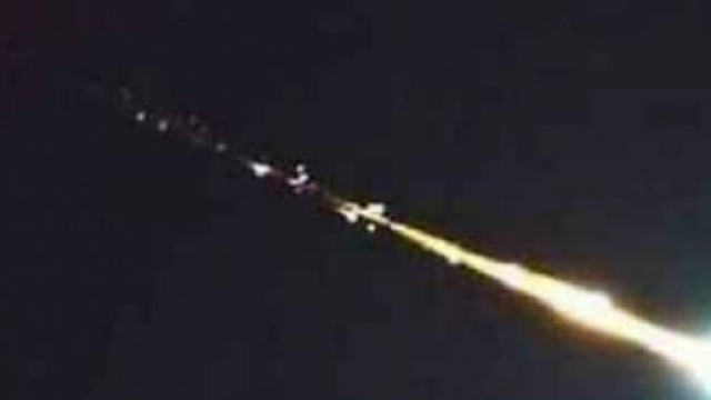 Il meteorite precipitato sulla Svizzera