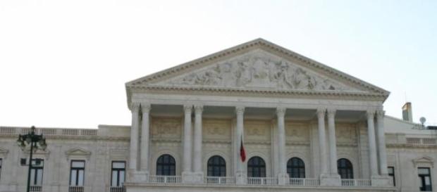 Assembleia da República, em Lisboa. Assembleia da República, em Lisboa.