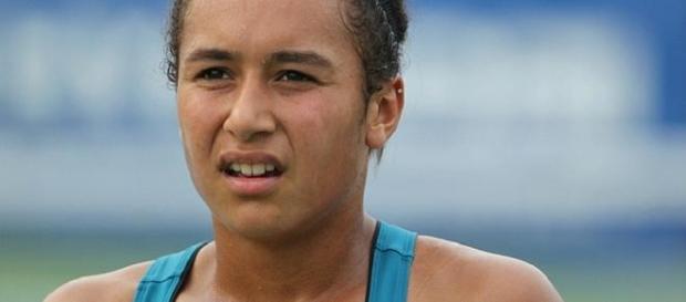 Heather Watson's run at Indian Wells ended today Heather Watson's run at Indian Wells ended today
