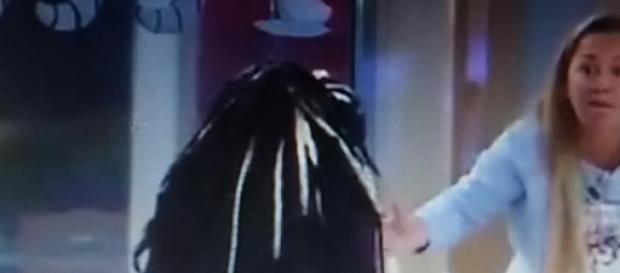 Momento bronca de Coman y Belén Momento bronca de Coman y Belén