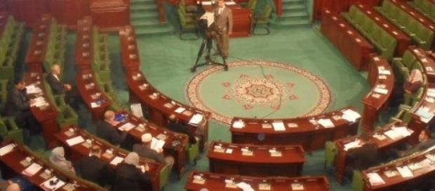 Tunezyjski parlament w budynku muzeum Bardo Tunezyjski parlament w budynku muzeum Bardo