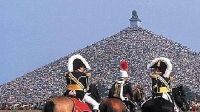 La Butte du Lion symbolise la c&eacute;l&egrave;bre Bataille !