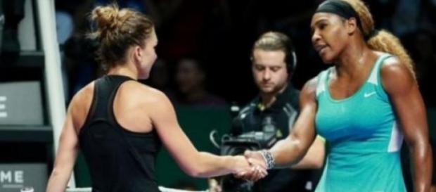 Diferenta de gabarit uriasa intre Simona si Serena Diferenta de gabarit uriasa intre Simona si Serena