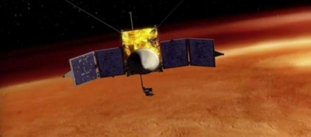 Es un raro fenómeno que sucede en el planeta rojo Es un raro fenómeno que sucede en el planeta rojo