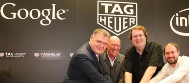 Google, Intel and TAG Heuer enter a partnership. Google, Intel and TAG Heuer enter a partnership.