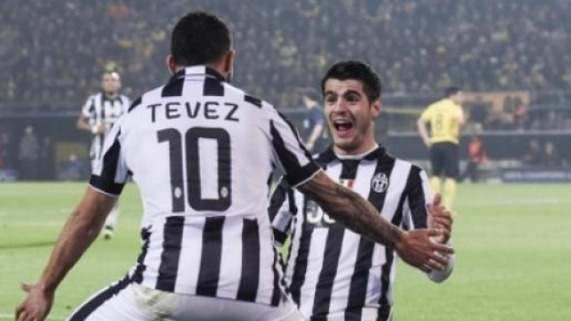 Carlos Tevez e Alvaro Morata
