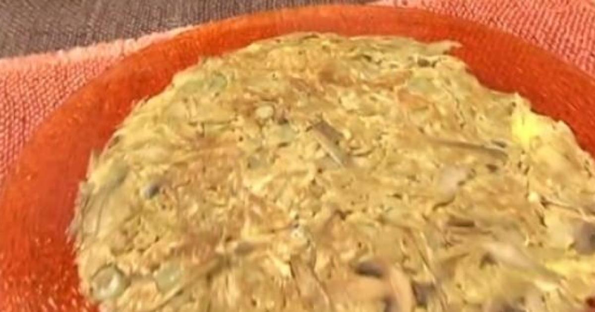Cotto e Mangiato, ricetta di oggi 2 marzo frittata funghi, patate e