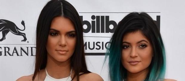 Kendall (18) und Kylie Jenner (17). Kendall (18) und Kylie Jenner (17).