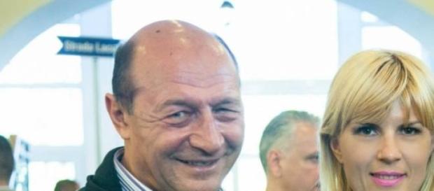 Traian Basescu si Elena Udrea Traian Basescu si Elena Udrea