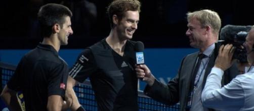 Will Murray or Djokovic be smiling after the semi?