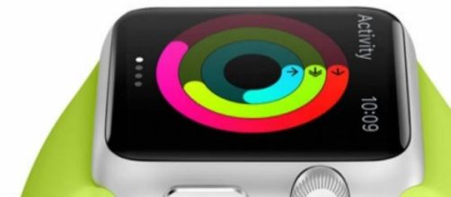 Un modello virtuale di Apple watch