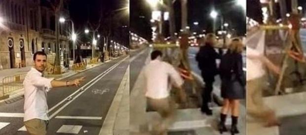 Joven de 24 años agrede fuertemente a una mujer Joven de 24 años agrede fuertemente a una mujer
