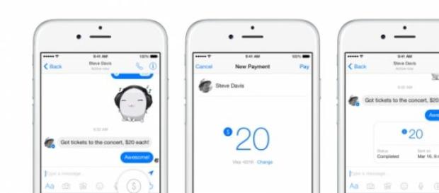 Preview of Facebook's new payment system Preview of Facebook's new payment system