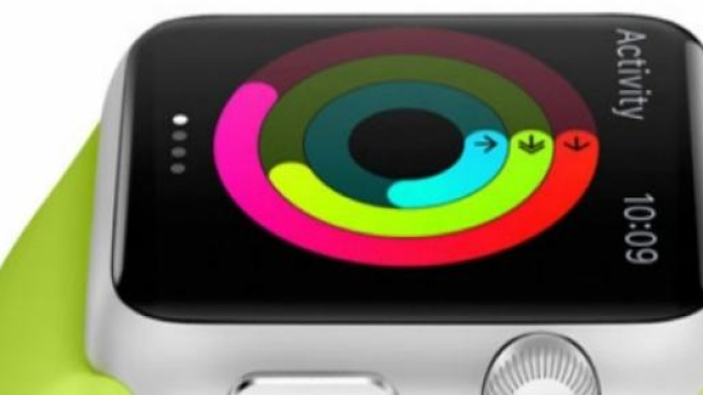 Un modello virtuale di Apple watch