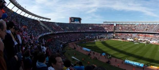 El Estadio Monumental, abarrotado como es habitual El Estadio Monumental, abarrotado como es habitual