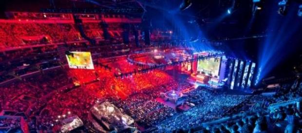Partido de LCS entre equipos de e-Sports. Partido de LCS entre equipos de e-Sports.
