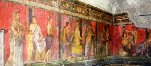 Afresco da Villa dos Mistérios, Pompeia
