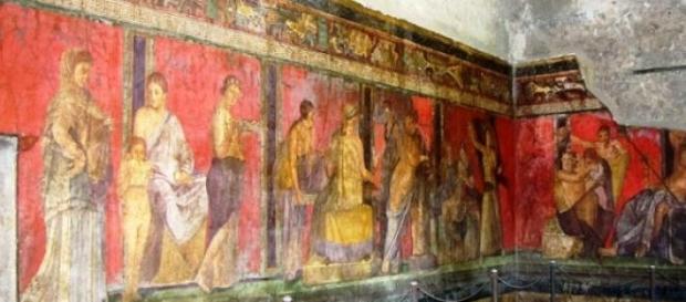 Afresco da Villa dos Mistérios, Pompeia Afresco da Villa dos Mistérios, Pompeia