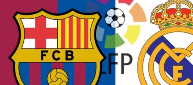 Clásico español entre Barcelona y Real Madrid Clásico español entre Barcelona y Real Madrid