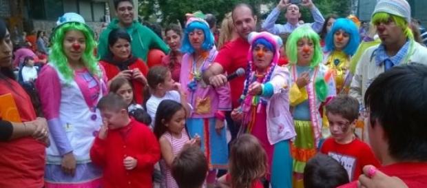 Con color y alegría se celebró el evento Con color y alegría se celebró el evento