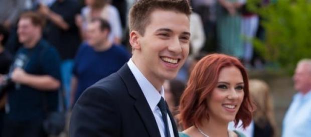 Hunter y Scarlett Johansson Hunter y Scarlett Johansson