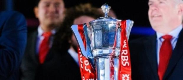 Ireland claimed the 6 Nations trophy Ireland claimed the 6 Nations trophy