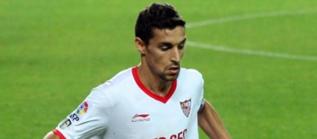 Jesús Navas en su etapa como sevillista Jesús Navas en su etapa como sevillista