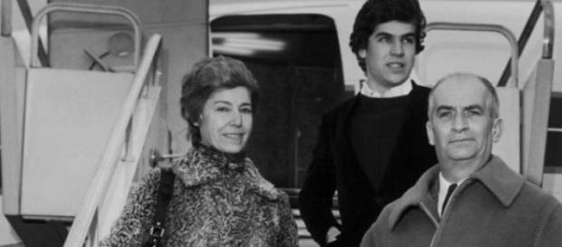 Jeanne, Olivier et Louis De Funès Jeanne, Olivier et Louis De Funès