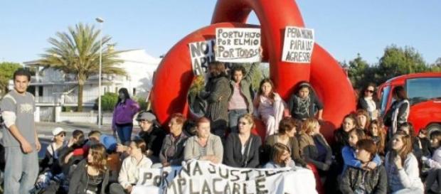 Manifestación en favor de los hijos. Manifestación en favor de los hijos.