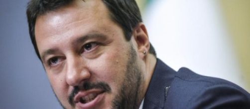 Il Segretario federale della Lega Nord Salvini