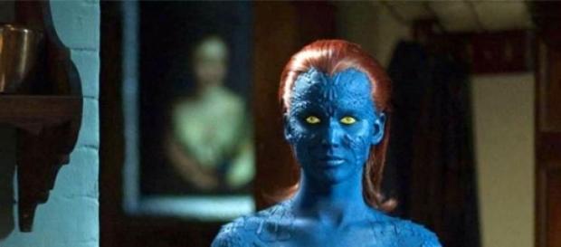 Jennifer Lawrence no papel de Mystique em X-Men Jennifer Lawrence no papel de Mystique em X-Men
