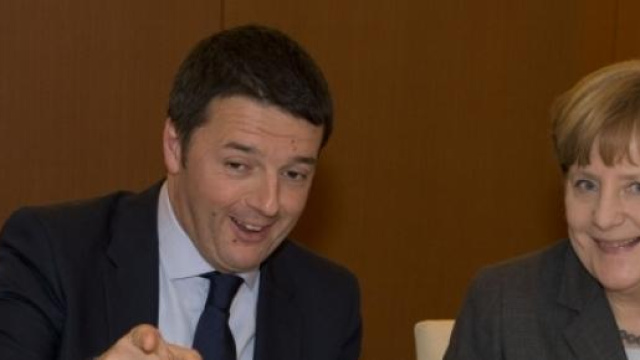 Matteo Renzi e Angela Merkel. Premier a confronto?