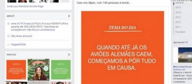 Comentário da revista portuguesa Comentário da revista portuguesa