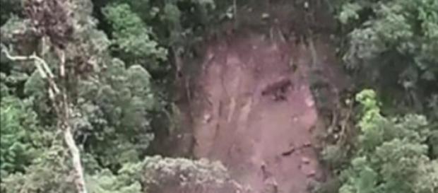 Il presunto volto di Gesù appare in Colombia Il presunto volto di Gesù appare in Colombia