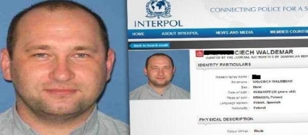 List gończy Interpolu za Wojciechem G. List gończy Interpolu za Wojciechem G.