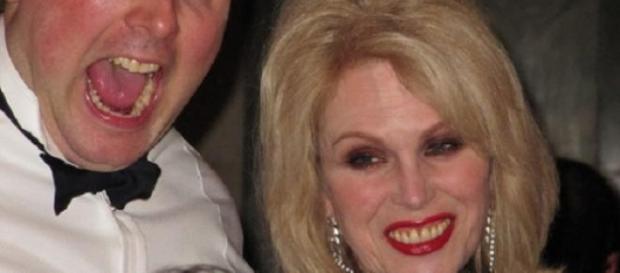 Lumley is supporting Bell's 'Barrel of Laughs' Lumley is supporting Bell's 'Barrel of Laughs'