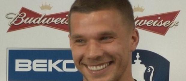 Podolski foi protagonista na vitória dos alemães Podolski foi protagonista na vitória dos alemães